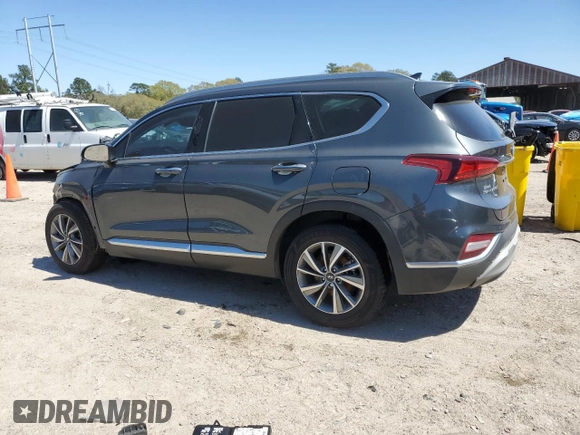 2019 Hyundai Santa Fe Limited with VIN 5NMS53AD6KH039661, listed as a Copart auction lot 49843095 with 0 mi miles and Salvage Title. Bid and sale history available at carsss.com. Image 2.