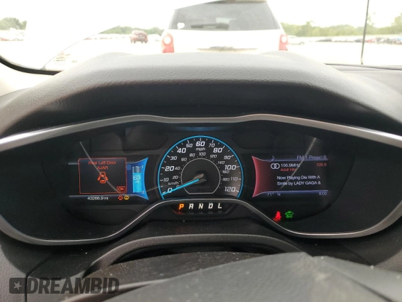 2013 Ford Focus Electric with VIN 1FADP3R42DL264058, listed as a Copart auction lot 59331665 with 43,266 mi miles and Salvage title. Bid and sale history available at DreamBid. Image 9.