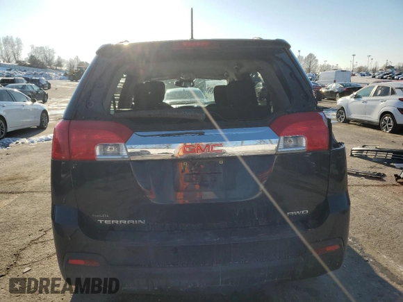 2015 GMC Terrain SLE with VIN 2GKFLWEKXF6109181, listed as a Copart auction lot 88715215 with 124,425 mi miles and Salvage Title. Bid and sale history available at DreamBid. Image 6.
