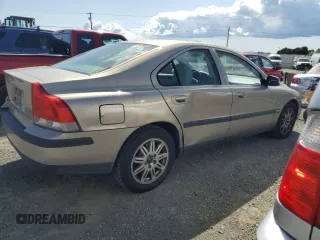 2003 Volvo S60 2.4L Turbo with VIN YV1RS58D432270891, listed as a Copart auction lot 51873475 with 61,673 mi miles and Clean Title. Bid and sale history available at carsss.com. Image 3.