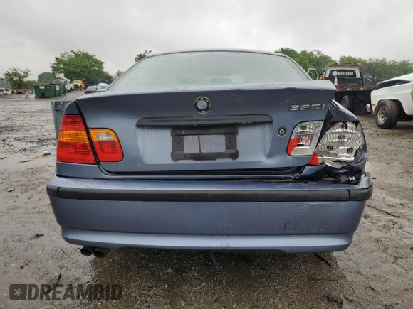 2002 BMW 3 Series 325i z VIN WBAEV33422KL76629, wystawiony jako Copart lot #55830295 z przebiegiem Nie podano mil oraz Szkody całkowita. Historia ofert i sprzedaży dostępna na DreamBid. Obrazek 6.
