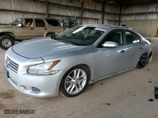 2011 Nissan Maxima 3.5 S with VIN 1N4AA5AP5BC833519, listed as a Copart auction lot 51573265 with 158,222 mi miles and Salvage Title. Bid and sale history available at carsss.com. Image 1.