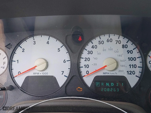 2008 Dodge Ram 1500 SLT with VIN 1D7HA18N58J206612, listed as a IAAI auction lot 41897675 with 208,263 mi miles. Bid and sale history available at carsss.com. Image 7.