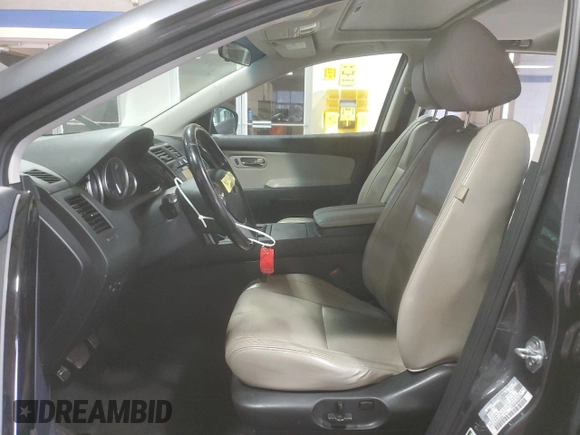 2014 Mazda CX-9 Touring with VIN JM3TB3CV9E0430382, listed as a Copart auction lot 56382125 with 173,481 mi miles and Salvage title. Bid and sale history available at DreamBid. Image 7.