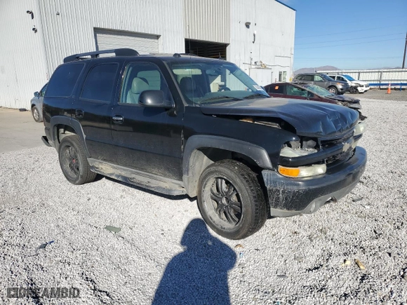 2004 Chevrolet Tahoe LT with VIN 1GNEK13ZX4R257966, listed as a Copart auction lot 83430864 with 0 mi miles and Salvage Title. Bid and sale history available at carsss.com. Image 4.