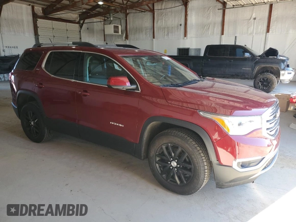 2019 GMC Acadia SLT with VIN 1GKKNULS4KZ154308, listed as a Copart auction lot 47407215 with 102,049 mi miles and Salvage Title. Bid and sale history available at DreamBid. Image 4.