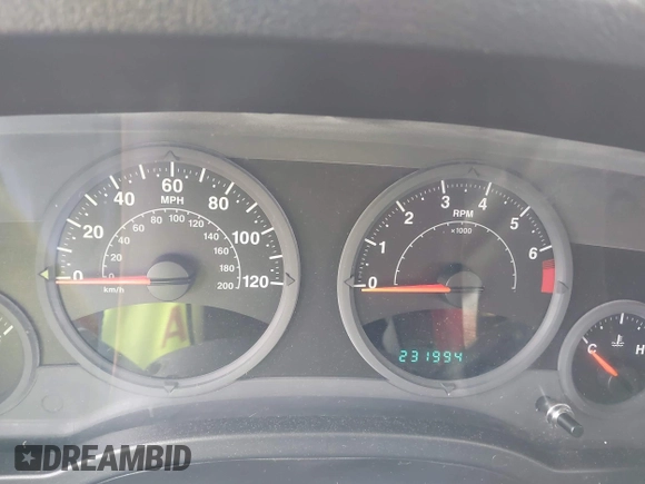 2007 Jeep Patriot Sport with VIN 1J8FT28W37D400538, listed as a IAAI auction lot 42110208 with 231,994 mi miles and . Bid and sale history available at DreamBid. Image 7.