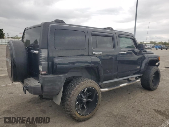 2008 Hummer H3 with VIN 5GTEN33E688229496, listed as a Copart auction lot 75712894 with 187,879 mi miles and Clean Title. Bid and sale history available at DreamBid. Image 3.