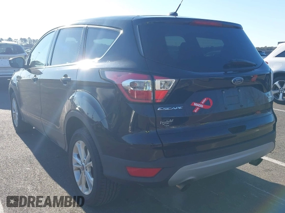 2017 Ford Escape SE with VIN 1FMCU0GD8HUE44687, listed as a IAAI auction lot 41693772 with 132,701 mi miles. Bid and sale history available at carsss.com. Image 3.