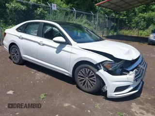 2019 Volkswagen Jetta S with VIN 3VWC57BU2KM195037, listed as a IAAI auction lot 42559051 with 112,390 mi miles and . Bid and sale history available at DreamBid. Image 1.