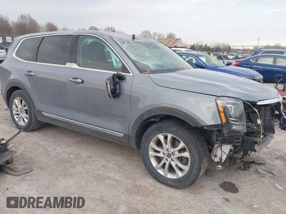 2020 Kia Telluride LX with VIN 5XYP2DHC6LG009458, listed as a IAAI auction lot 41839095 with 83,701 mi miles and . Bid and sale history available at DreamBid. Image 1.