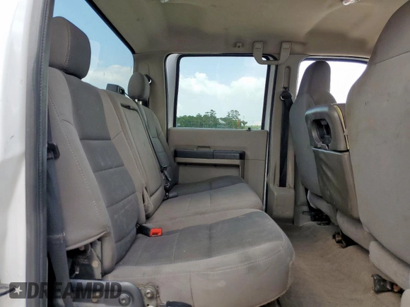 2010 Ford F-350 XL with VIN 1FTWW3DR9AEA59443, listed as a Copart auction lot 61190545 with 147,998 mi miles and Salvage title. Bid and sale history available at DreamBid. Image 10.