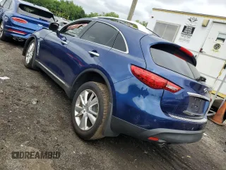 2013 Infiniti FX with VIN JN8CS1MW5DM174936, listed as a Copart auction lot 66292974 with Not Provided miles and Salvage Title. Bid and sale history available at DreamBid. Image 2.