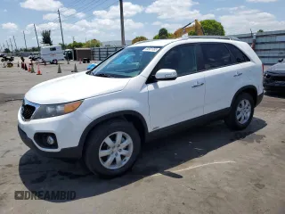 2011 Kia Sorento LX with VIN 5XYKTCA17BG135286, listed as a Copart auction lot 54501785 with 144,282 mi miles and Clean Title. Bid and sale history available at carsss.com. Image 1.