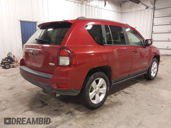 2016 Jeep Compass High Altitude Edition with VIN 1C4NJDEB8GD778764, listed as a IAAI auction lot 41704039 with 110,287 mi miles. Bid and sale history available at carsss.com. Image 4.