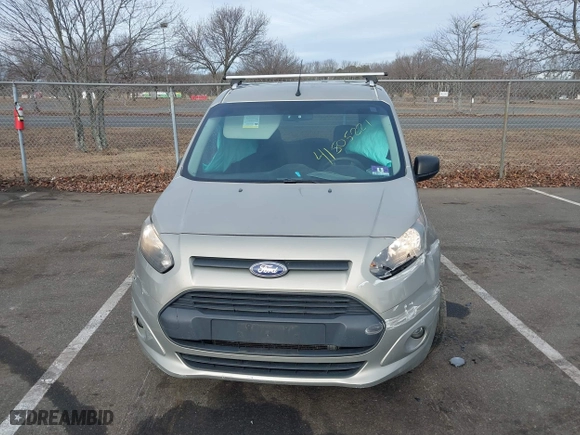 2015 Ford Transit Connect Wagon XLT with VIN NM0AE8F74F1179538, listed as a IAAI auction lot 41505221 with 57,798 mi miles. Bid and sale history available at carsss.com. Image 12.