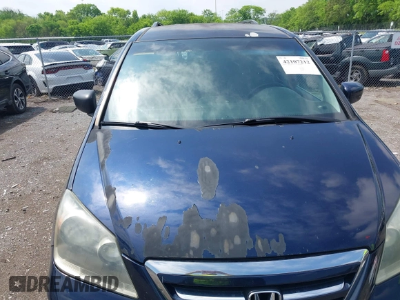 2006 Honda Odyssey EX with VIN 5FNRL384X6B054181, listed as a IAAI auction lot 42107212 with 183,134 mi miles and . Bid and sale history available at DreamBid. Image 12.