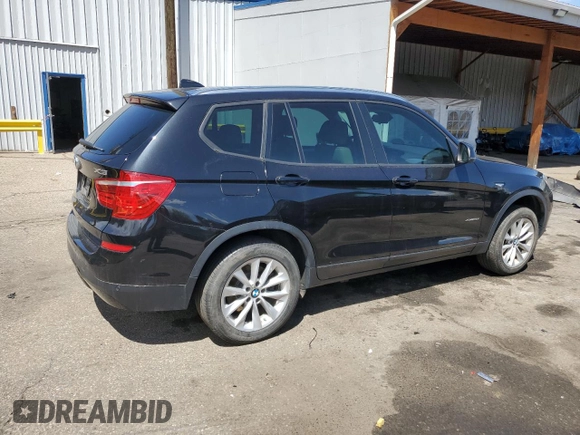 2016 BMW X3 xDrive28i z VIN 5UXWX9C54G0D81378, wystawiony jako Copart lot #54954125 z przebiegiem 83 478 mil mil oraz Szkoda całkowita • Salvage title. Historia ofert i sprzedaży dostępna na DreamBid. Obrazek 3.