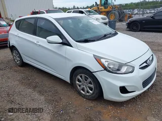 2014 Hyundai Accent GS with VIN KMHCT5AE0EU140959, listed as a IAAI auction lot 42331760 with 128,167 mi miles and . Bid and sale history available at DreamBid. Image 1.