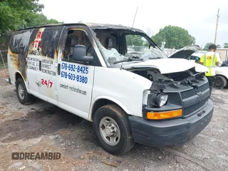 2011 Chevrolet Express Cargo с VIN 1GCWGFCG7B1187168, выставлен на аукционе IAAI как лот 42423425 с пробегом Не указан миль и . История ставок и продаж доступна на DreamBid. Изображение 1.