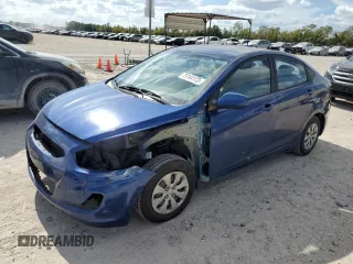 2016 Hyundai Accent SE with VIN KMHCT4AE9GU943119, listed as a Copart auction lot 75144173 with 156,525 mi miles. Bid and sale history available at carsss.com. Image 1.