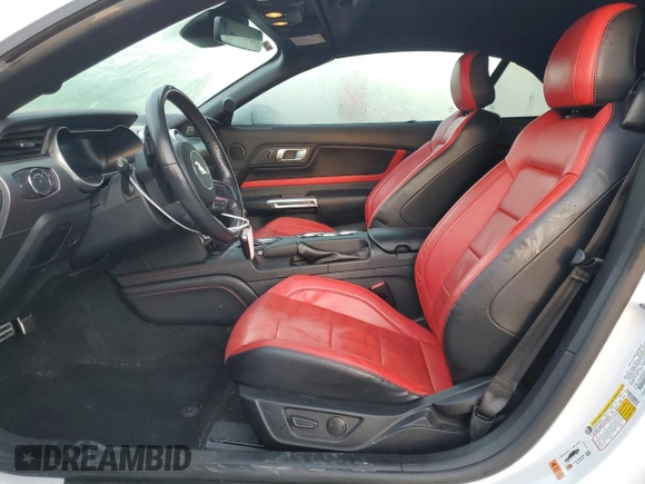 2022 Ford Mustang GT Premium with VIN 1FATP8FFXN5109133, listed as a Copart auction lot 84616234 with 28,163 mi miles and Salvage title. Bid and sale history available at DreamBid. Image 7.