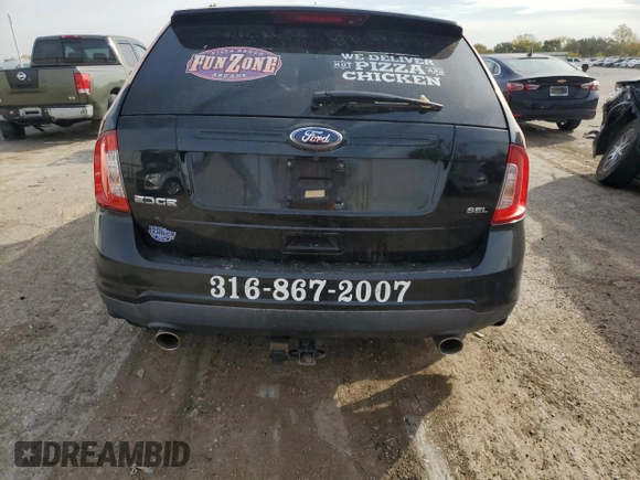 2011 Ford Edge SEL with VIN 2FMDK3JC9BBB67668, listed as a Copart auction lot 78068424 with 119,626 mi miles and Salvage Title. Bid and sale history available at carsss.com. Image 6.