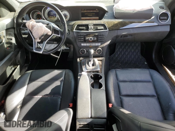 2012 Mercedes-Benz C 350 Sport with VIN WDDGF5HB3CR221064, listed as a Copart auction lot 86373104 with 187,938 mi miles and Salvage Title. Bid and sale history available at DreamBid. Image 8.