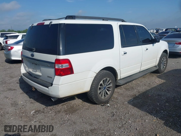 2017 Ford Expedition Max XLT z VIN 1FMJK1HT4HEA11855, wystawiony jako IAAI lot #42096762 z przebiegiem 163 695 mil mil oraz . Historia ofert i sprzedaży dostępna na DreamBid. Obrazek 4.