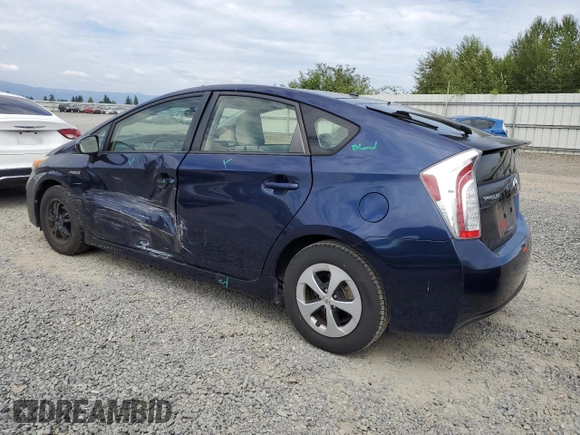 2013 Toyota Prius One with VIN JTDKN3DU9D1622718, listed as a Copart auction lot 65586695 with 79,305 mi miles and Salvage title. Bid and sale history available at DreamBid. Image 2.