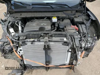 2024 Infiniti QX60 Pure with VIN 5N1DL1ES4RC351400, listed as a Copart auction lot 57036005 with 3,965 mi miles and Salvage title. Bid and sale history available at DreamBid. Image 12.