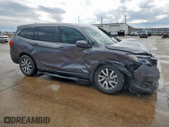 2022 Honda Pilot EX-L с VIN 5FNYF5H54NB011235, выставлен на аукционе Copart как лот 55689015 с пробегом 90 078 миль миль и Списание • Salvage title. История ставок и продаж доступна на DreamBid. Изображение 4.