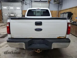 2014 Ford F-350 XL with VIN 1FTRF3B6XEEA55784, listed as a Copart auction lot 62007995 with 71,765 mi miles and Salvage title. Bid and sale history available at DreamBid. Image 6.