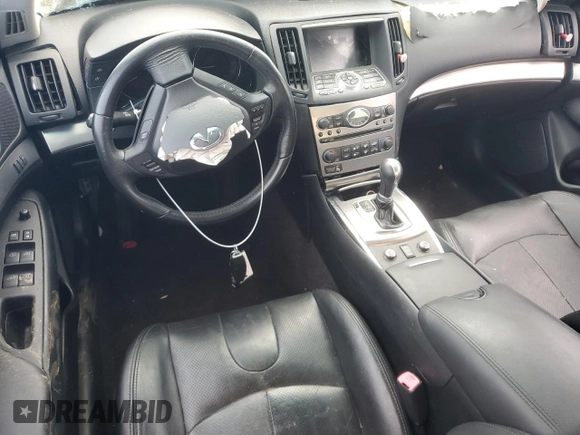 2013 Infiniti G37 x z VIN JN1CV6AR3DM759497, wystawiony jako Copart lot #58211455 z przebiegiem Nie podano mil oraz Szkoda całkowita • Salvage title. Historia ofert i sprzedaży dostępna na DreamBid. Obrazek 8.
