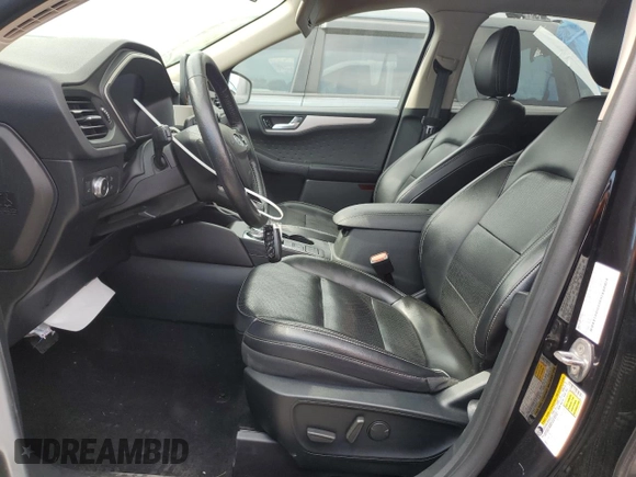 2020 Ford Escape SEL with VIN 1FMCU9H66LUB77448, listed as a Copart auction lot 61697275 with 70,997 mi miles and Salvage title. Bid and sale history available at DreamBid. Image 7.