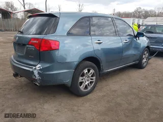 2007 Acura MDX Tech Pkg with VIN 2HNYD28307H520698, listed as a IAAI auction lot 41912874 with 156,648 mi miles. Bid and sale history available at carsss.com. Image 4.