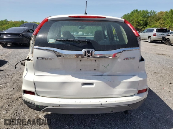 2016 Honda CR-V LX with VIN 5J6RM4H36GL127940, listed as a Copart auction lot 54509005 with 94,137 mi miles and Salvage Title. Bid and sale history available at carsss.com. Image 6.