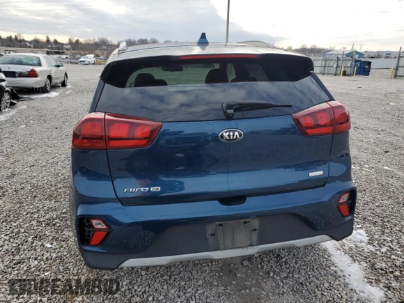 2020 Kia Niro LX with VIN KNDCB3LC5L5368891, listed as a Copart auction lot 45496115 with 78,310 mi miles and Salvage Title. Bid and sale history available at carsss.com. Image 6.