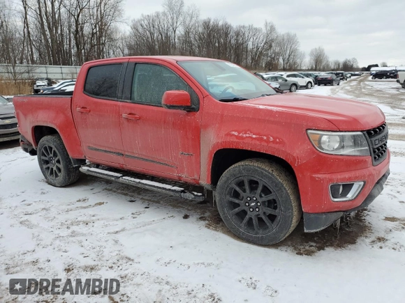 2020 Chevrolet Colorado 4WD LT with VIN 1GCGTCEN0L1181238, listed as a Copart auction lot 87245914 with 64,178 mi miles and Salvage Title. Bid and sale history available at carsss.com. Image 4.