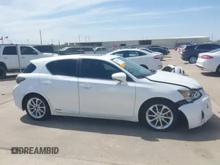 2012 Lexus CT CT 200h with VIN JTHKD5BH6C2094938, listed as a IAAI auction lot 41823429 with 164,485 mi miles and . Bid and sale history available at carsss.com. Image 13.