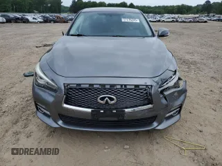 2017 Infiniti Q50 Premium with VIN JN1EV7AR1HM839806, listed as a Copart auction lot 57276245 with 128,332 mi miles and Clean title. Bid and sale history available at DreamBid. Image 5.
