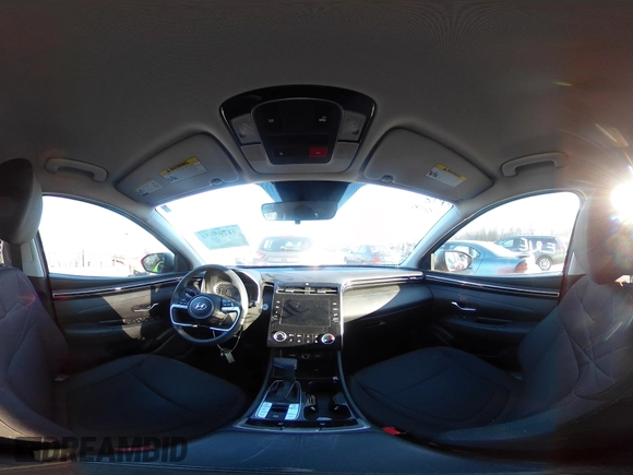 2022 Hyundai Tucson SEL with VIN 5NMJBCAE2NH131089, listed as a IAAI auction lot 41705654 with 14,362 mi miles. Bid and sale history available at carsss.com. Image 19.