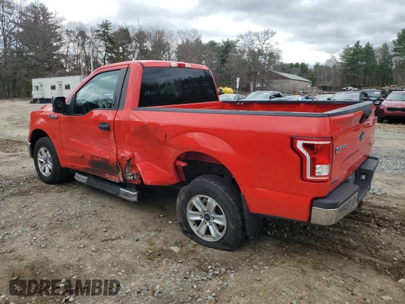 2017 Ford F-150 XL with VIN 1FTMF1CF7HKC57341, listed as a Copart auction lot 53359195 with 64,580 mi miles and Salvage title. Bid and sale history available at DreamBid. Image 2.