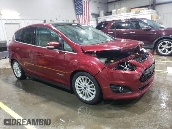 2014 Ford C-Max SEL with VIN 1FADP5BU5EL515548, listed as a Copart auction lot 51453975 with 138,669 mi miles and Salvage Title. Bid and sale history available at DreamBid. Image 4.