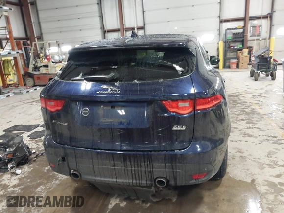 2017 Jaguar F-Pace 35t Prestige with VIN SADCK2BV3HA490505, listed as a IAAI auction lot 41621268 with 83,941 mi miles and . Bid and sale history available at DreamBid. Image 16.