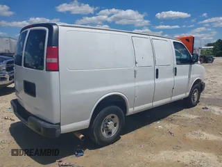2014 Chevrolet Express Cargo with VIN 1GCWGFBA4E1207247, listed as a IAAI auction lot 42259244 with 169,971 mi miles and . Bid and sale history available at DreamBid. Image 4.