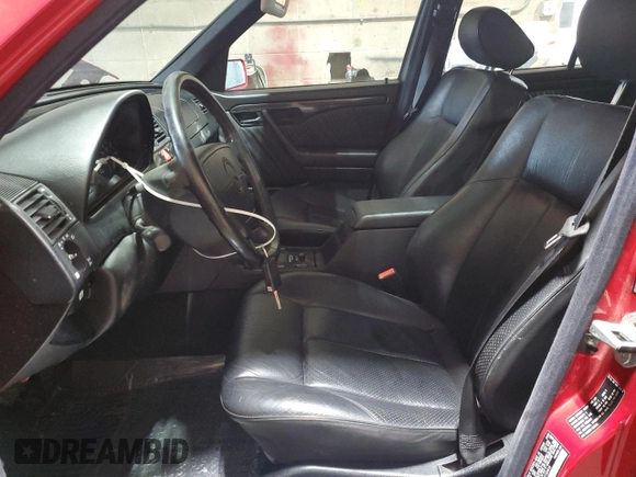 1997 Mercedes-Benz C 230/260/280/320 with VIN WDBHA28E6VF550639, listed as a Copart auction lot 59131195 with 72,722 mi miles and Salvage title. Bid and sale history available at DreamBid. Image 7.