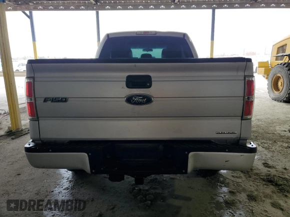 2014 Ford F-150 XL with VIN 1FTFX1CF9EKF53155, listed as a Copart auction lot 44654795 with 186,227 mi miles and Clean Title. Bid and sale history available at carsss.com. Image 6.