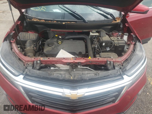 2023 Chevrolet Equinox LT with VIN 3GNAXKEG2PS172557, listed as a Copart auction lot 55362735 with 74,970 mi miles and Salvage title. Bid and sale history available at DreamBid. Image 12.