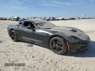 2015 Chevrolet Corvette 1LT with VIN 1G1YB2D72F5115476, listed as a Copart auction lot 73774024 with 54,565 mi miles and Clean Title. Bid and sale history available at carsss.com. Image 4.